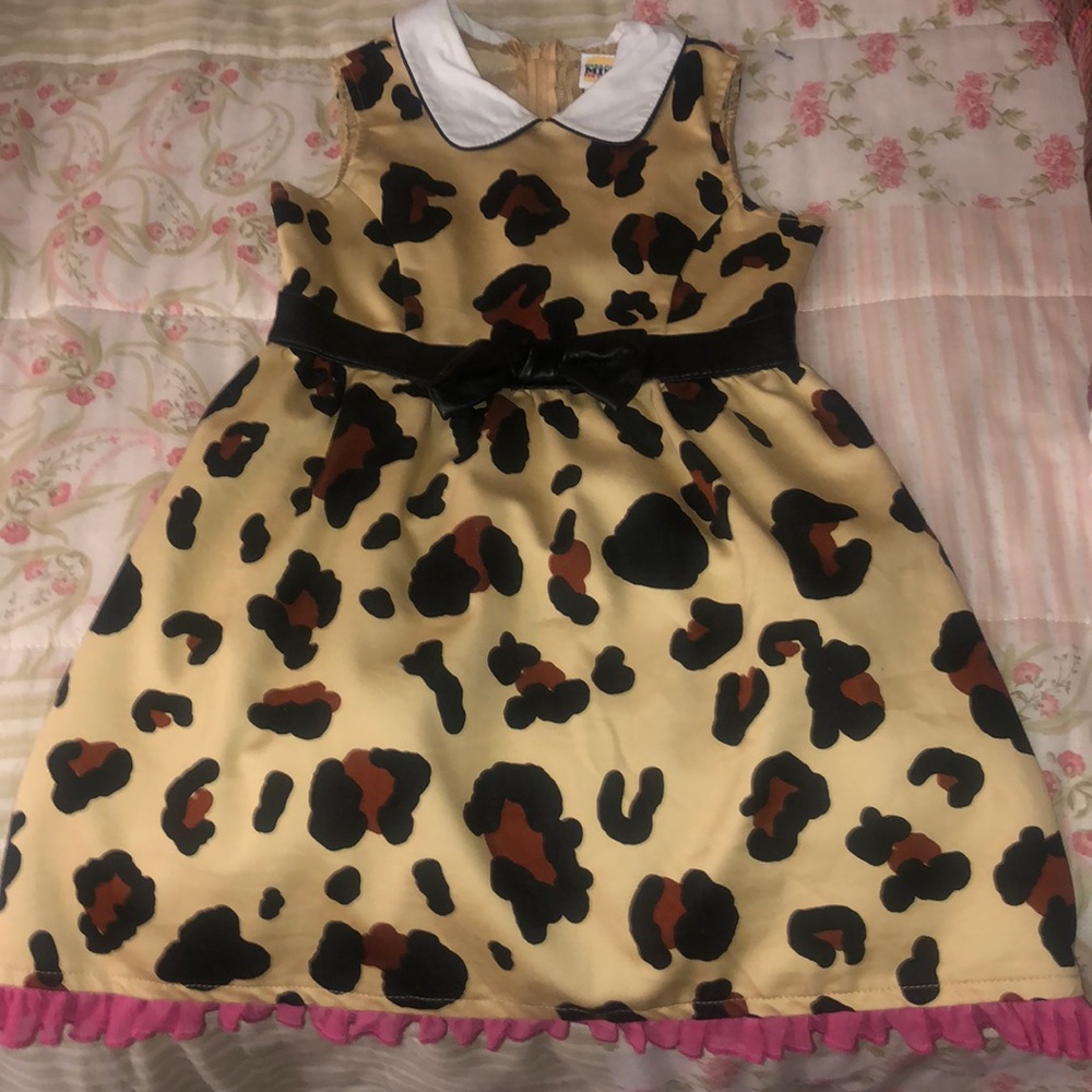 Cheetah girl dress